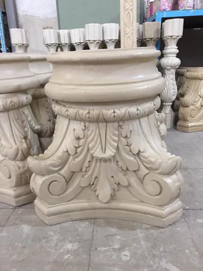 عکس پایه ستون و سرستون فیتیله دار نما 21274