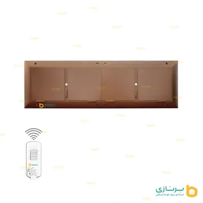 عکس دریچه ریموت دار کولر (مستطیل چهار شبکه) 22023