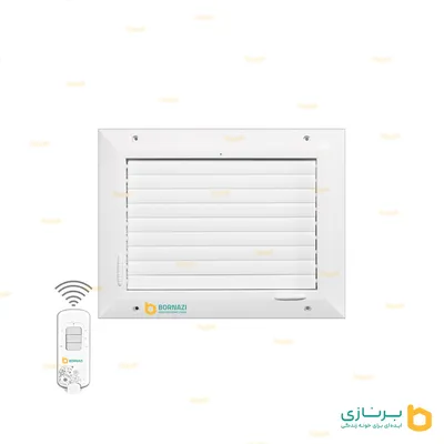 عکس دریچه ریموت دار کولر (مستطیل تک شبکه) 22031