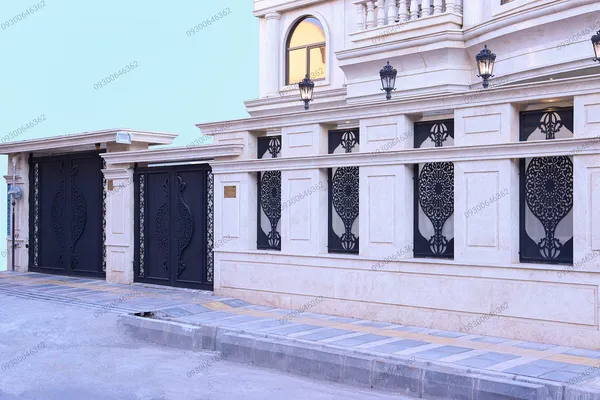 عکس درب پارکینگ لابی ریلی لوکس لیزری سی ان س 26071