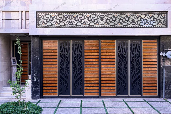 عکس درب پارکینگ لابی ریلی لوکس لیزری سی ان س 26074