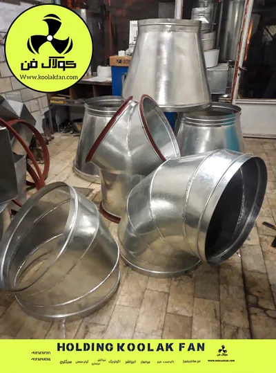 عکس شرکت کولاک فن تولید کننده کانال های اسپیرال وگرد در بندر عباس 26611