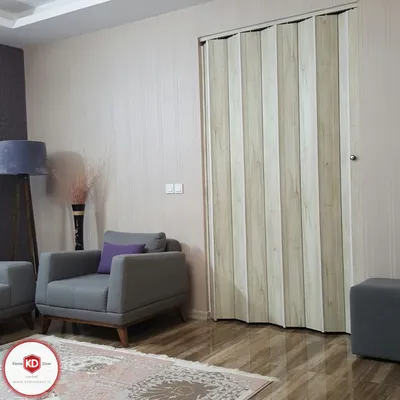 عکس درب آکاردئونی pvc - درب آکاردئونی چوبی - درب آکاردئونی پی وی سی  29293