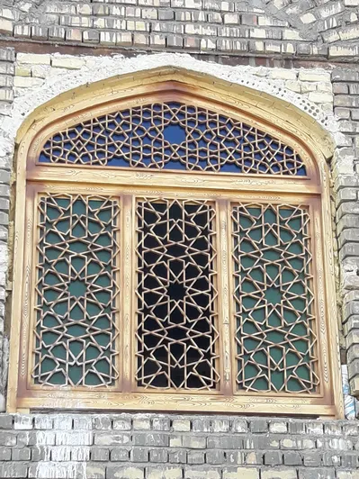 عکس درب و پنجره سنتی و گره چینی 31781
