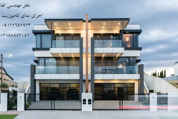 عکس اجرای نمای کامپوزیت در تهران 31929