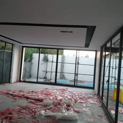 عکس بهترین مجری نما کرتین وال ویلا درتهران پنجره ترمال بریک ویلا 35801