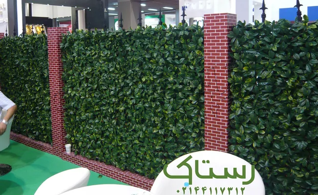 عکس دیوار سبز مصنوعی 8639