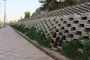 عکس فلاورباکس بتنی، گلفوژ، گلدان بتنی، بلوک گلدانی، فلاورباکس اتوبانی، گلدان شیب بندی 44405