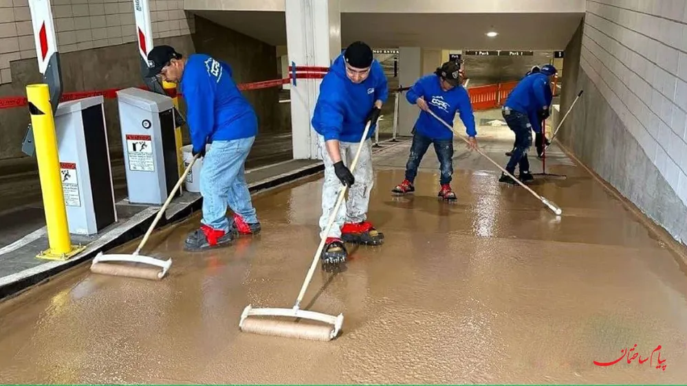 عایق رطوبتی پارکینگ
