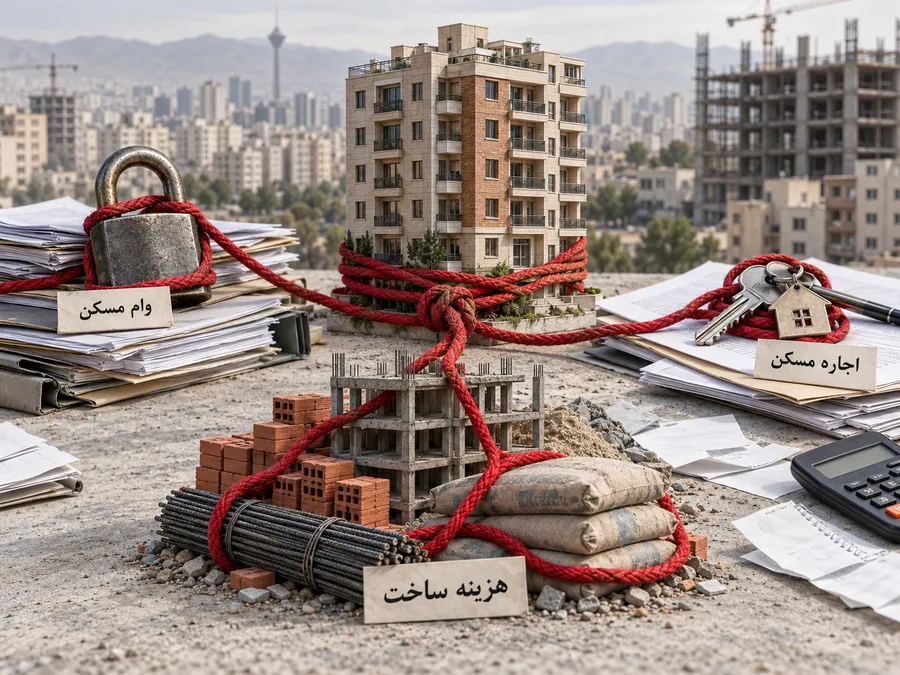 بحران بازار مسکن و بازار املاک مهر 1405