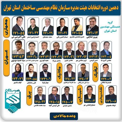 انتخابات نظام مهندسی 13